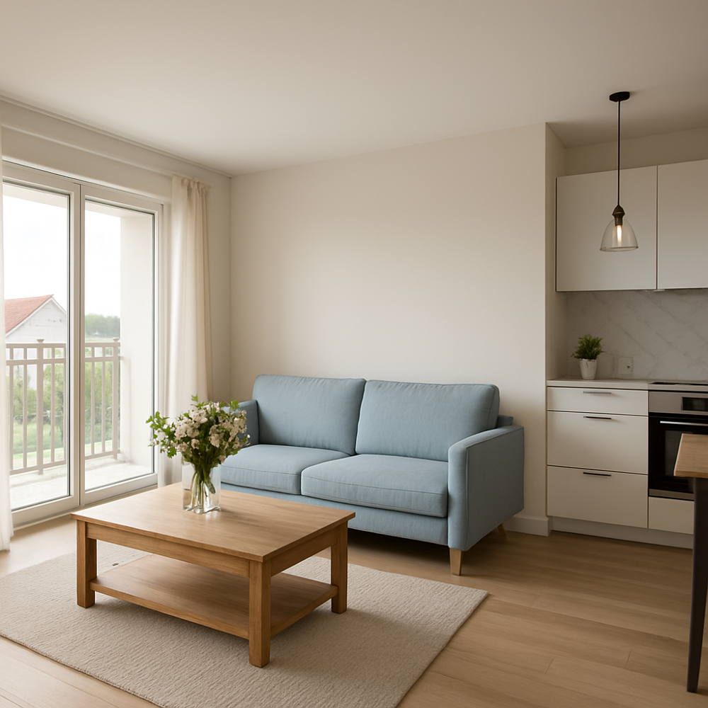 Appartement 2 pièces de 42 m2 (Carpiquet)
