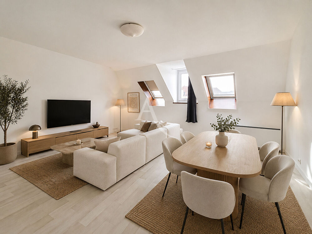 Appartement F3 duplex au dernier étage à 5min à pieds de la gare