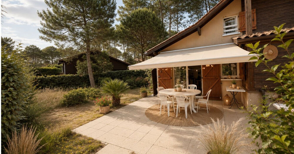Maisonnette avec grand jardin, piscine et fort potentiel d'agrandissement Lacanau 3 pièce(s) 40 m2