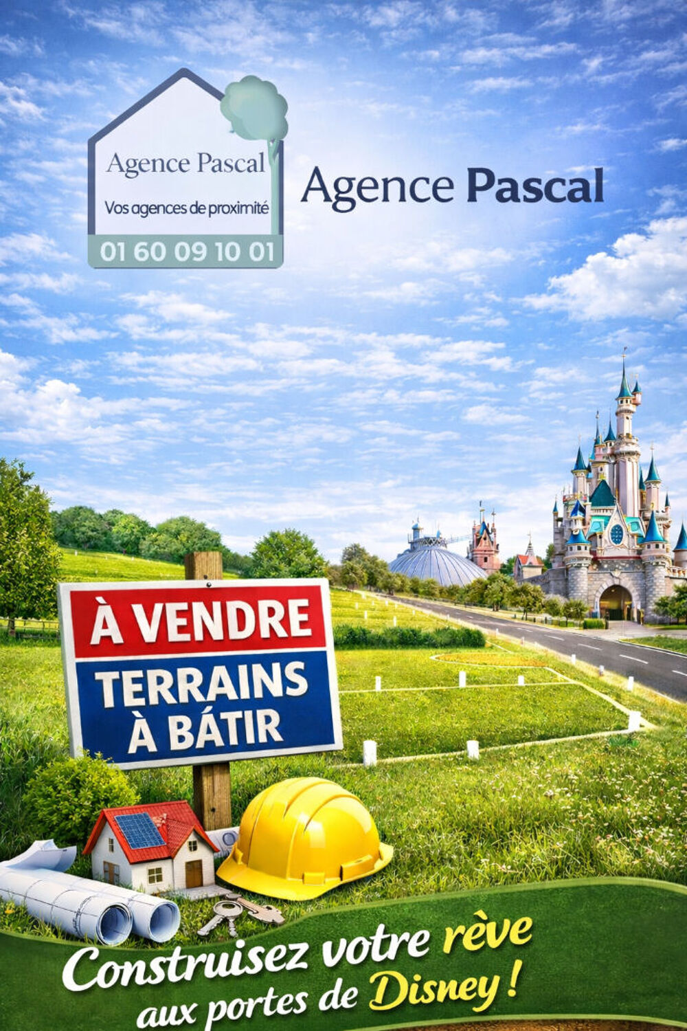 Vente Terrain Terrain Coutevroult 1340m2 Coutevroult