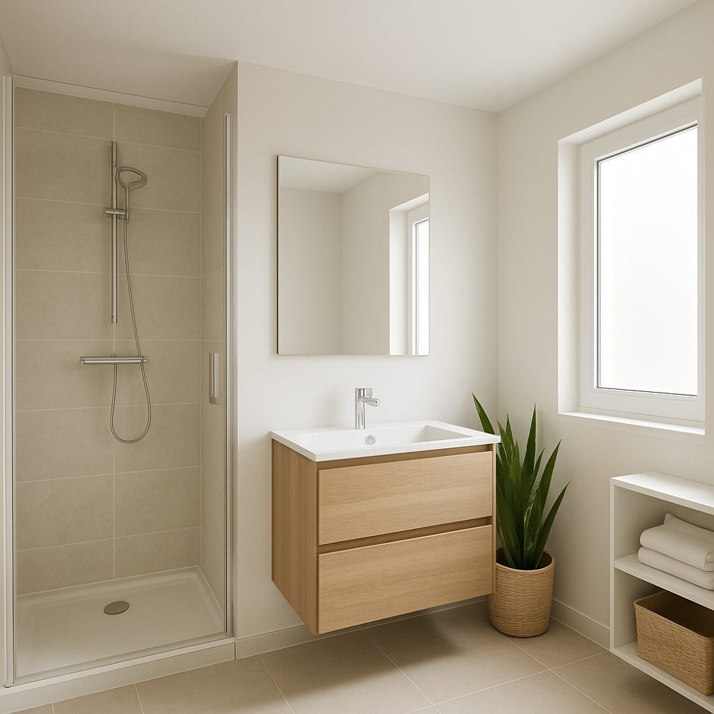 Appartement 2 pièces de 46 m2 (Donville-les-Bains)