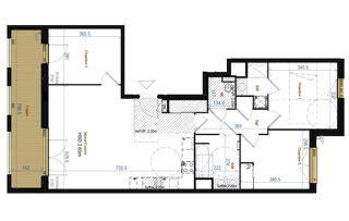  Appartement � vendre 4 pi�ces 83 m�