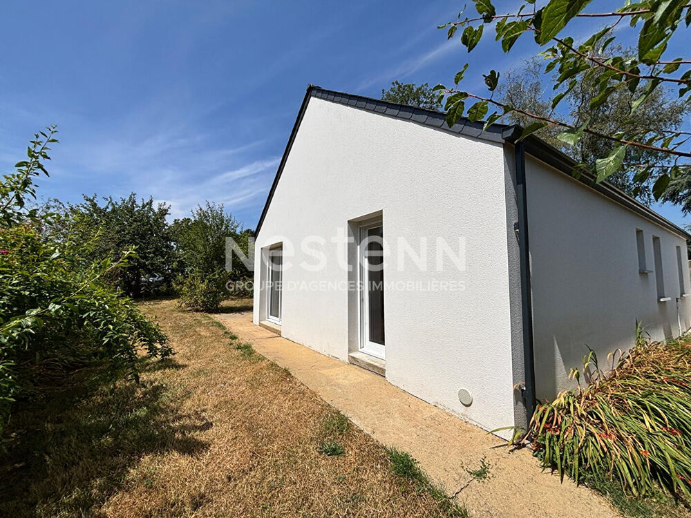 Maison à vendre à Elven centre, maison de plain pied, 4 chambres, jardin