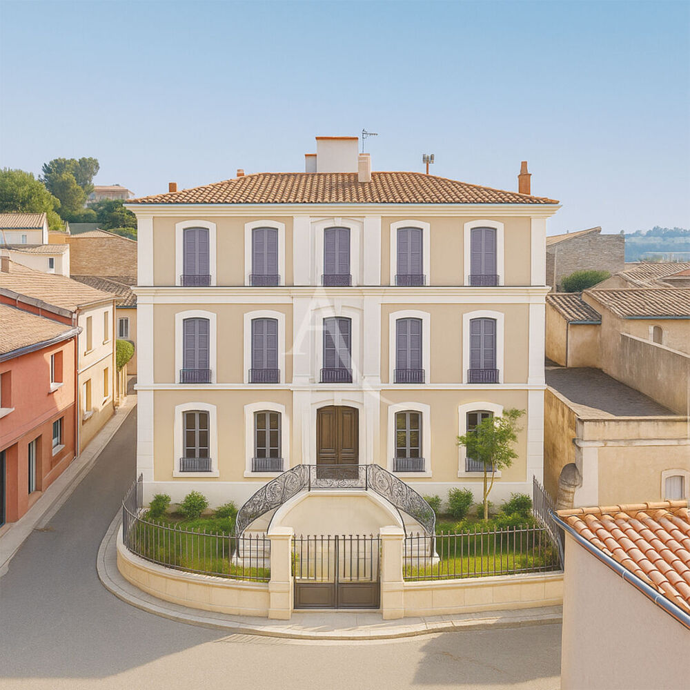 Vauvert ? Investissement Denormandie patrimonial ? Maison de maître rénovée