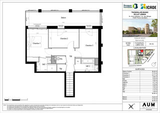  Appartement à vendre 4 pièces 96 m²