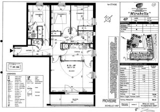  Appartement  louer 4 pices 79 m