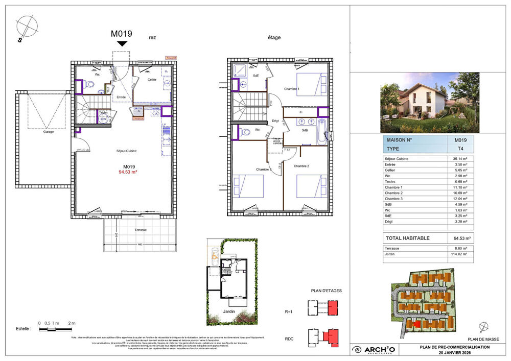 Vente Maison ALLINGES - Maisons 4 pièces - 94.53m² Allinges