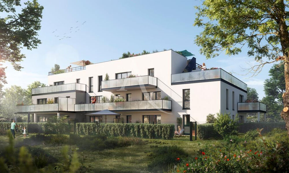 Cadre verdoyant pour ce T4 avec terrasse à 1000m de l'hippodrome du Petit Port