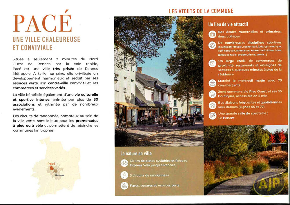 PACE T5 stationnements terrasse dernier étage