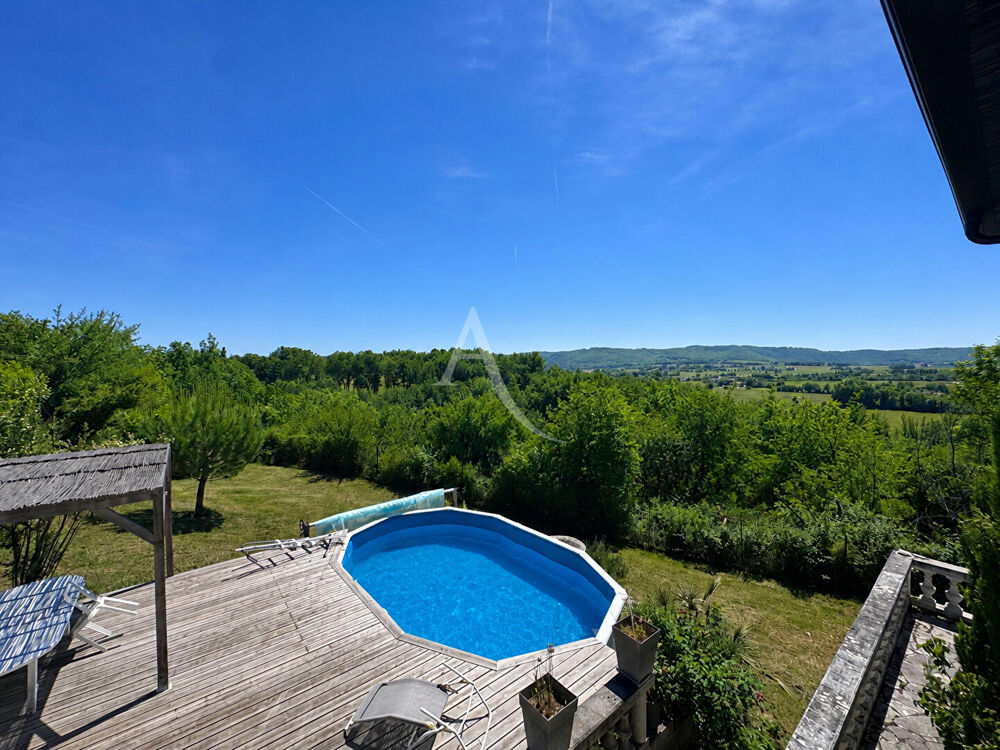 Vente Maison Maison avec vue panoramique et piscine à Puy-l'Évêque Puy l eveque