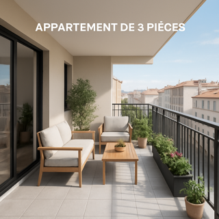  Appartement à vendre 3 pièces 71 m²