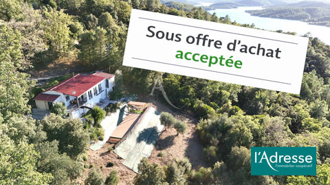   Villa Tanneron 4 pi�ces 87 m�  Vue splendide sur le lac de Saint-Cassien et les collines. Maison - 4 pi�ce(s) - 87 m�