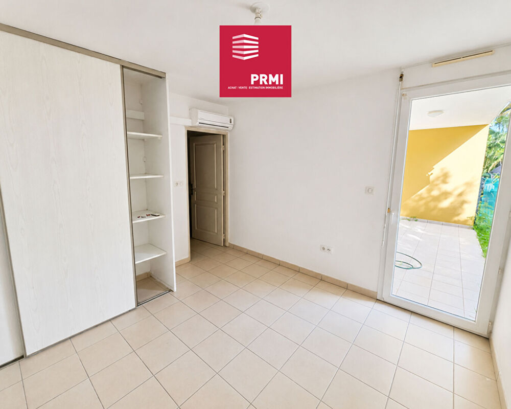 BRAS PANON : appartement T2 avec jardin, varangue, parking sous-sol, résidence sécurisée