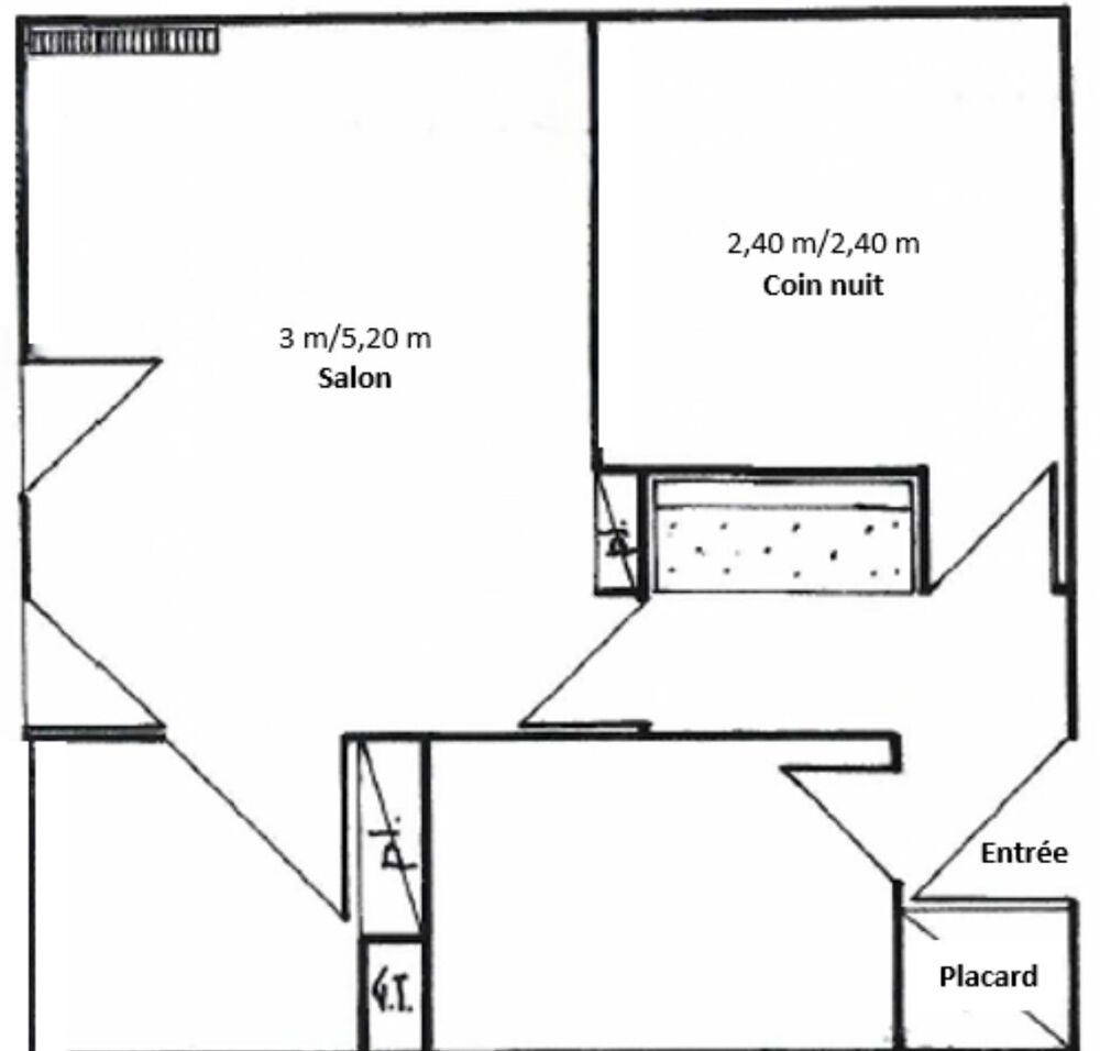 Location Appartement Appartement 1 pi�ce(s) 30 m2 - Fontenay Aux Roses Fontenay aux roses