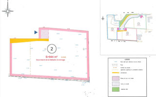  Terrain � vendre 944 m�