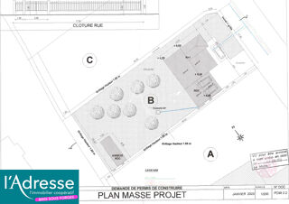  Terrain  vendre 961 m