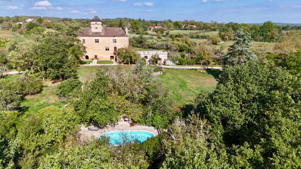 Vente Villa Château du XVIIe siècle ? 415 m² au coeur du causse de Limogne Promilhanes