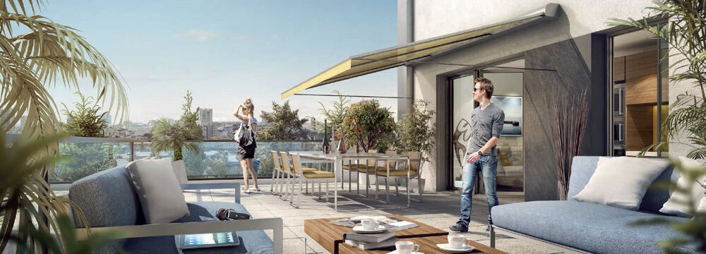 Appartement 4 pièces avec grande terrasse