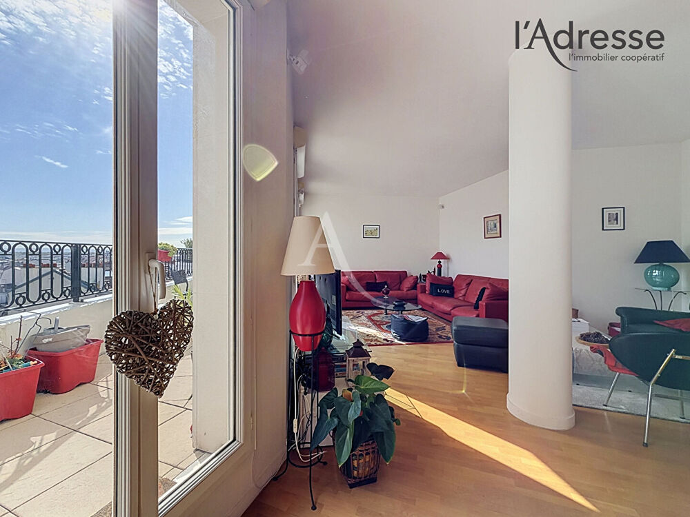 Vente Appartement PUTEAUX / Quartier Haussmannien - Duplex 5 pièces 158m² - 2 Terrasses - 1 Cave - 2 Parking - Dernier Etage Puteaux