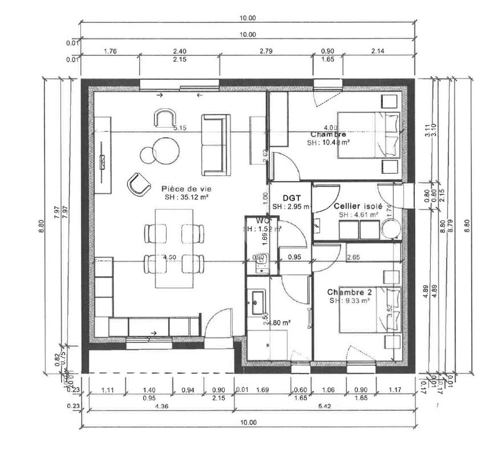 Terrain Le Perrier 541 m2