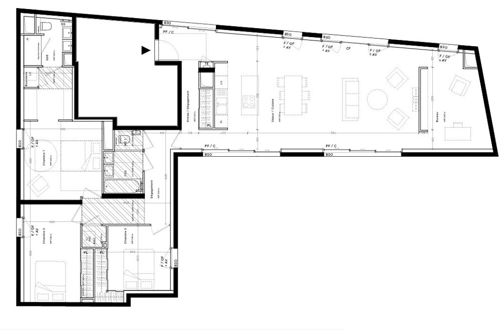 Vente Appartement Appartement Lyon 5 pièces Terrasse et garages Lyon 4