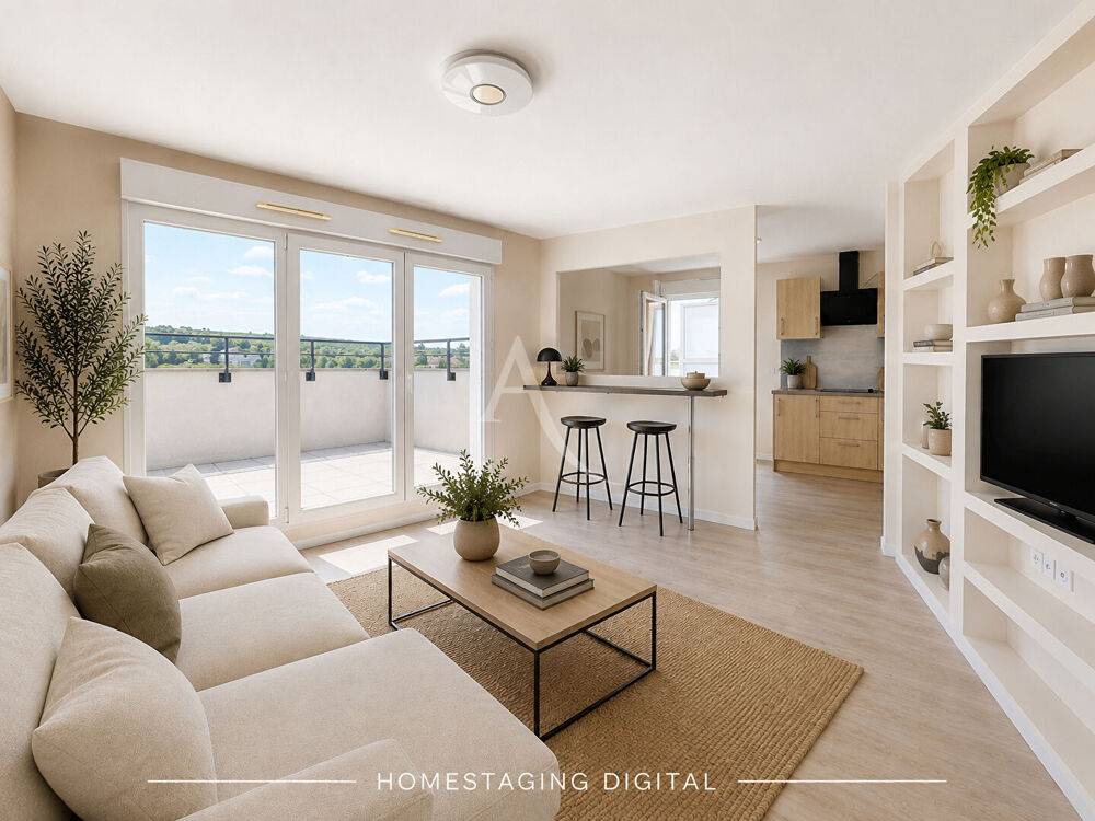 Vente Appartement LIVRY-GARGAN, PENTHOUSE AU DERNIER ÉTAGE AVEC TERRASSE, DOUBLE STATIONNEMENT EN SOUS-SOL ET DPE C Livry gargan