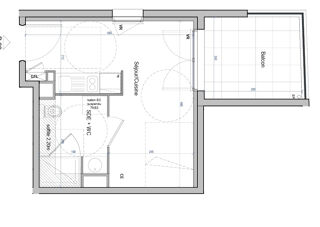  Appartement � vendre 1 pi�ce 22 m�