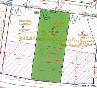  Terrain  vendre 546 m