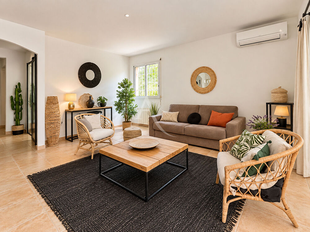 Vente Appartement SAINT-BARNABÉ  T3 EN REZ-DE-JARDIN AVEC JARDIN 140 M² CALME ABSOLU Marseille 12