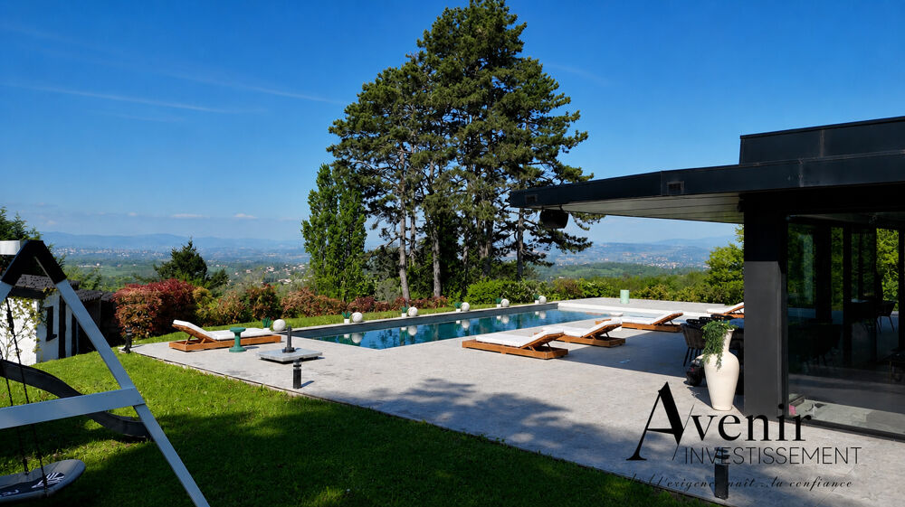 Vente Maison Villa d'exception 438m2 - Terrain 1.5h - Piscine - Tennis - 6 chambres à Limonest Limonest