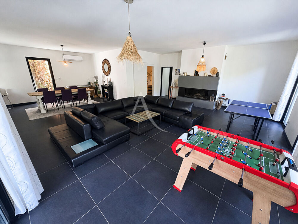 Vente Maison Villa de plain-pied à Aubord, 5 pièces avec jardin et piscine (VISITE VIRTUELLE SUR DEMANDE) Aubord