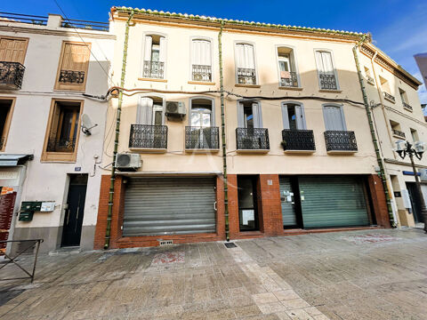 Local commercial 46m2 et cave de 25m2 en sous sol Elne emplacement id&eacute;al ! 59990 66200 Elne