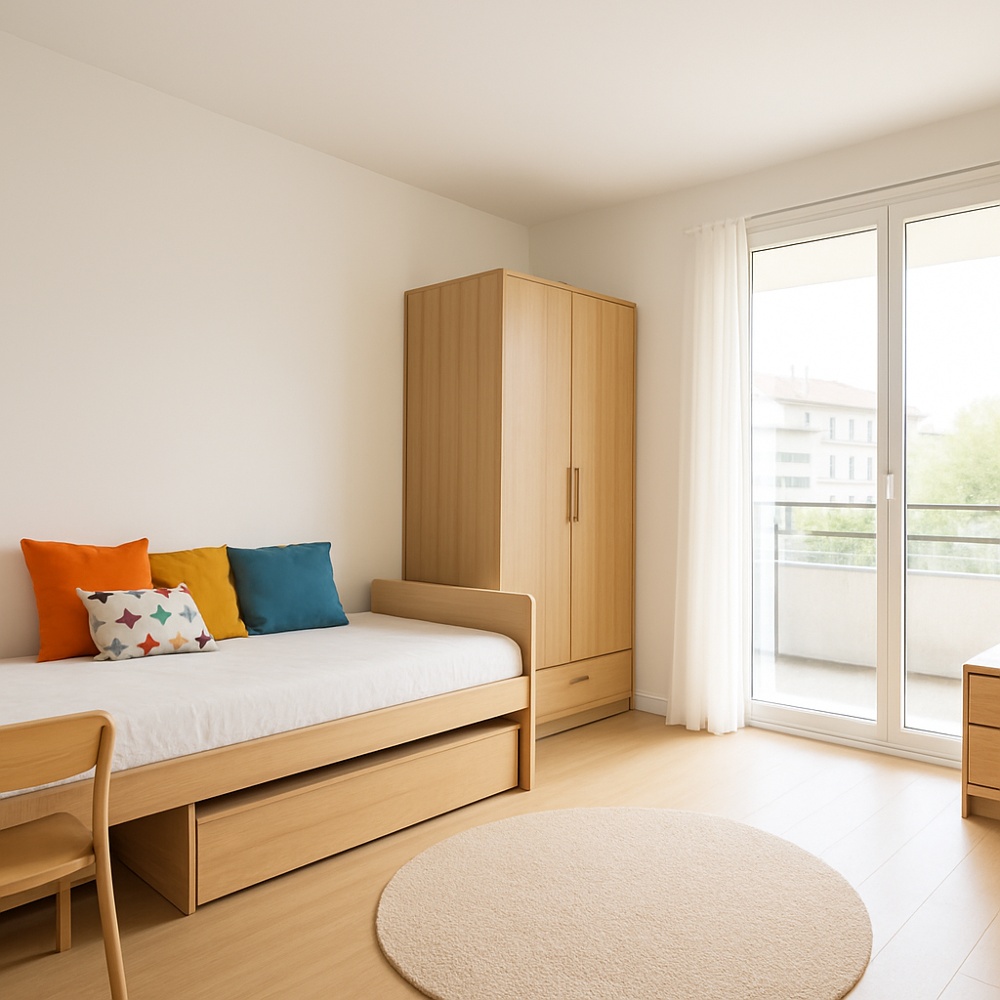Appartement 4 pièces de 87 m2 (Vaulx-en-Velin)