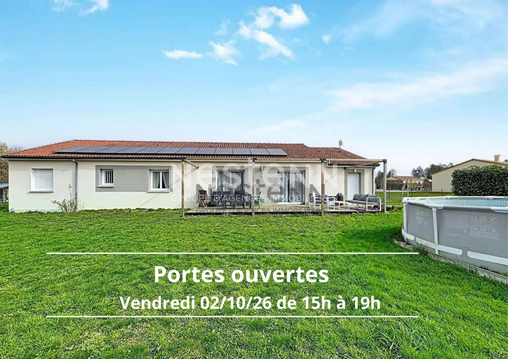 Maison familiale, récente et de plain-pied - 6 chambres et grand terrain !