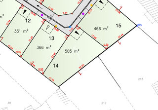  Terrain � vendre 381 m�