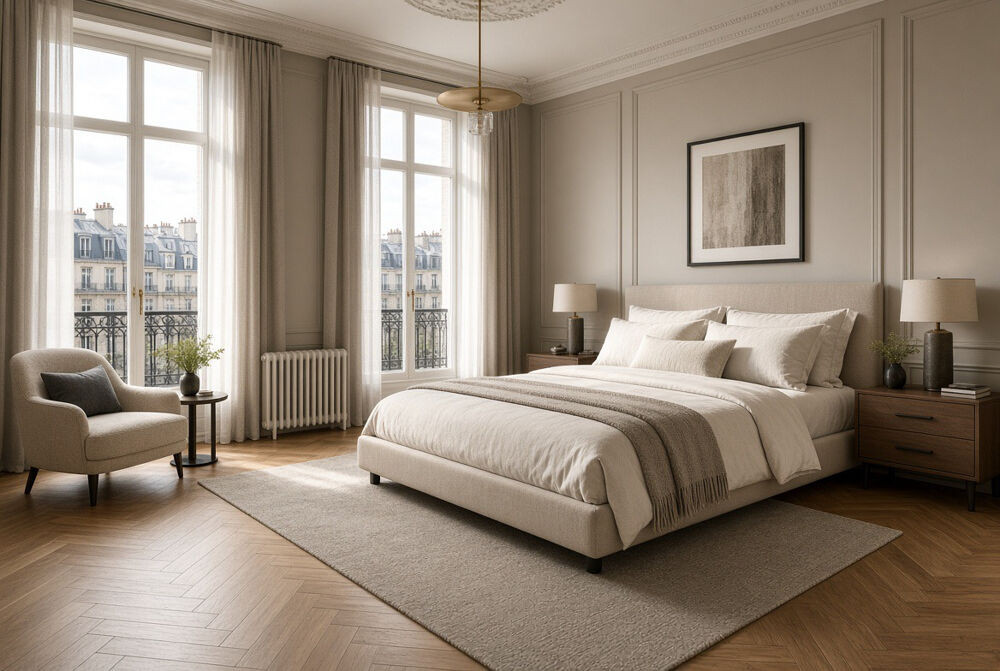 Vente Appartement Un T5 de 94 m² aux belles hauteurs sous plafond, quartier Gambetta, Paris 20e Paris 20
