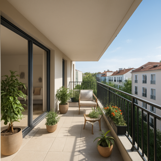  Appartement à vendre 3 pièces 61 m²
