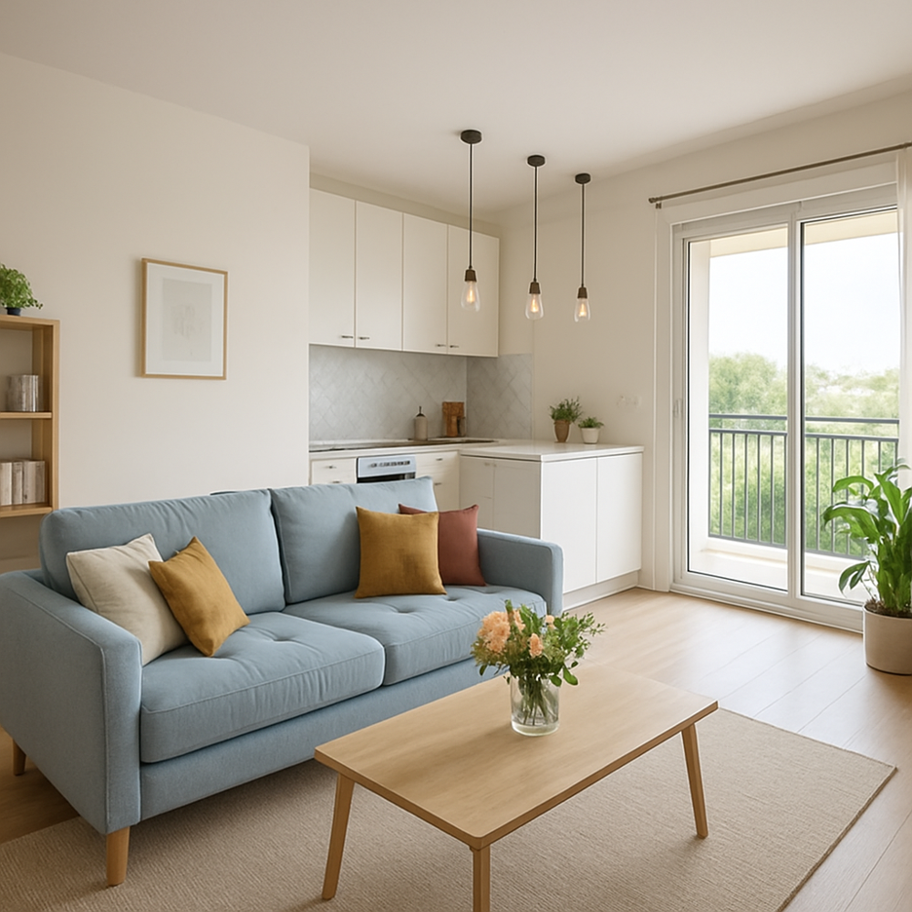 Appartement 2 pièces de 39 m2 (Bruges)