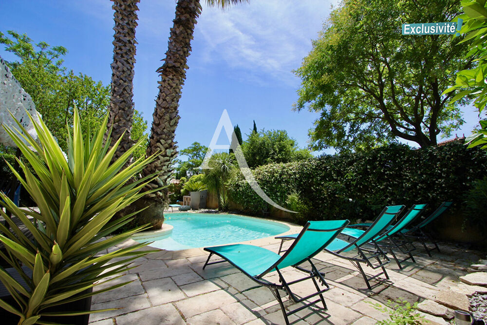 Location Maison RARE SUR LATTES  - BELLE MAISON FAMILIALE EN R+1 - 7 PIÈCES - 150 M2 - 6 CHB - PISCINE- GARAGE - JARDIN 455 M2 ENVIRON Lattes