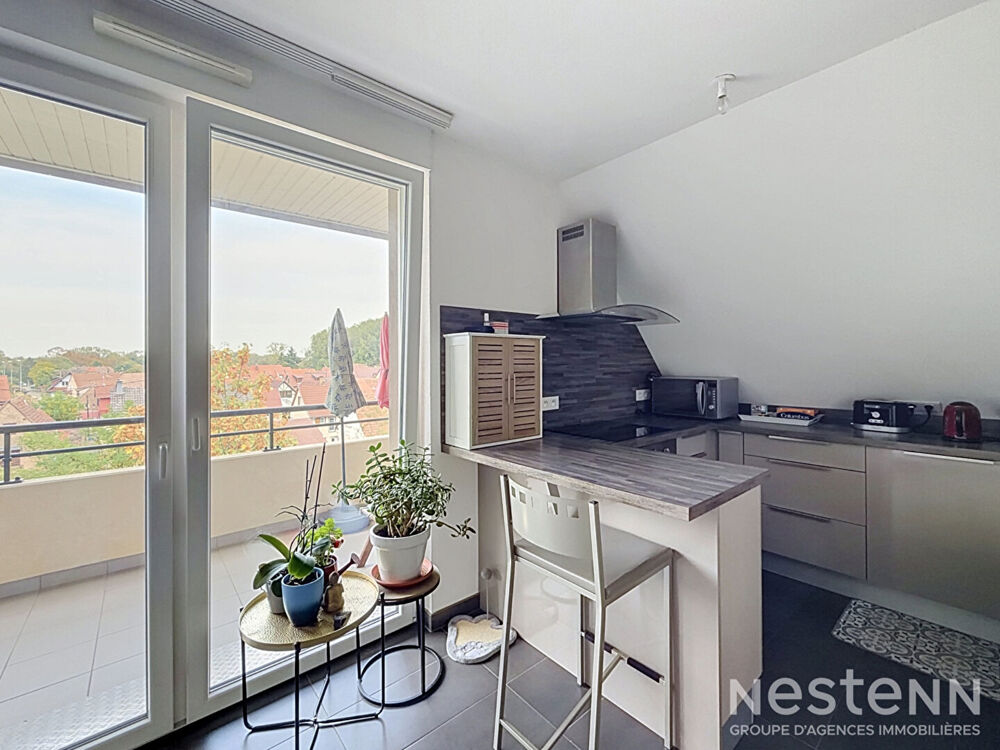 Vente Appartement Avolsheim ? Charmant 2 pièces en dernier étage avec terrasse, garage et parking Avolsheim
