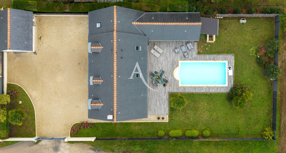 Maison d'architecte avec piscine - Pool House équipé -Prestations haut de gamme - Montlouis-sur-Loire