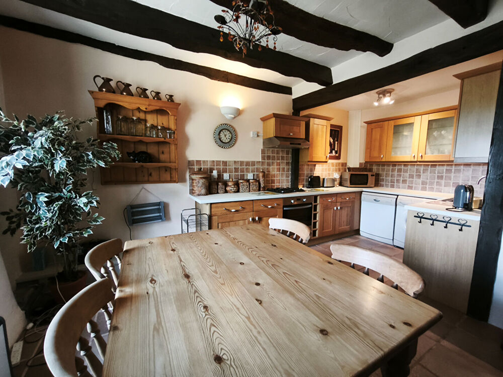 Vente Maison MORBIHAN, Clégueréc, Maison mitoyenne, 2 chambres, jardin, parking Cleguerec