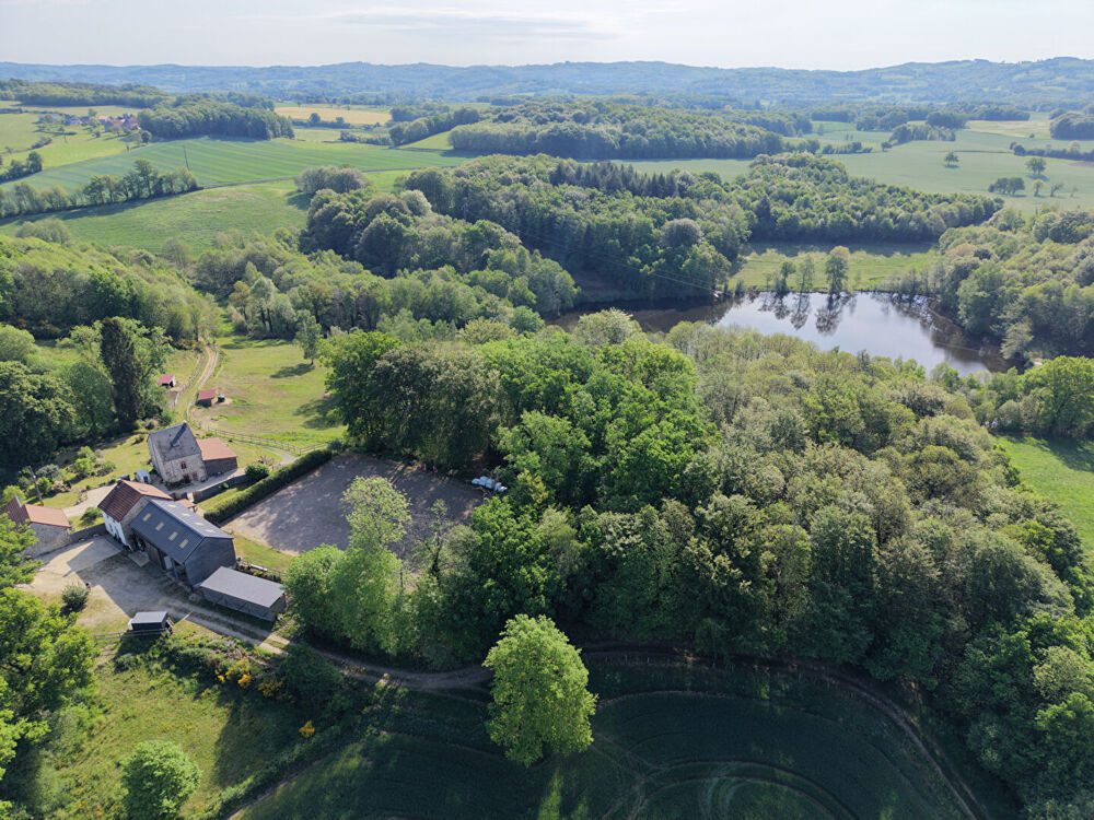 Vente Maison CREUSE - Superbe propriété de campagne avec un étang de pêche à la carpe d'environ 2,5 hectares et plus de 22 hectares de terrai Ceyroux