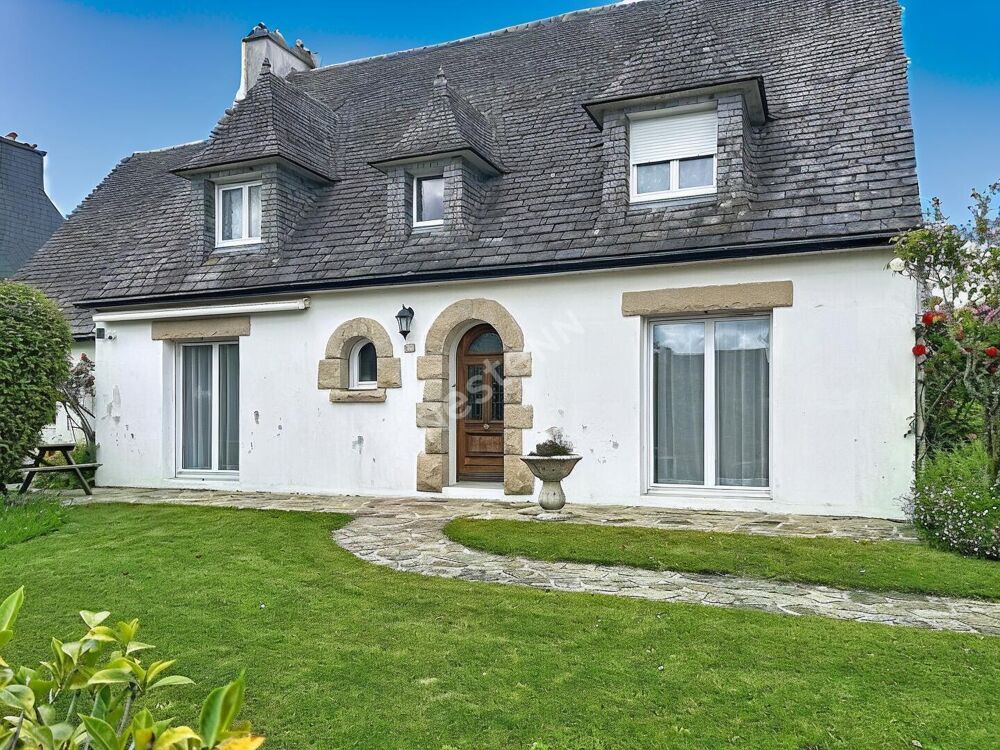 Maison néo-bretonne sur sous-sol offrant une vraie vie de plain-pied, 6 pièces à Langolen