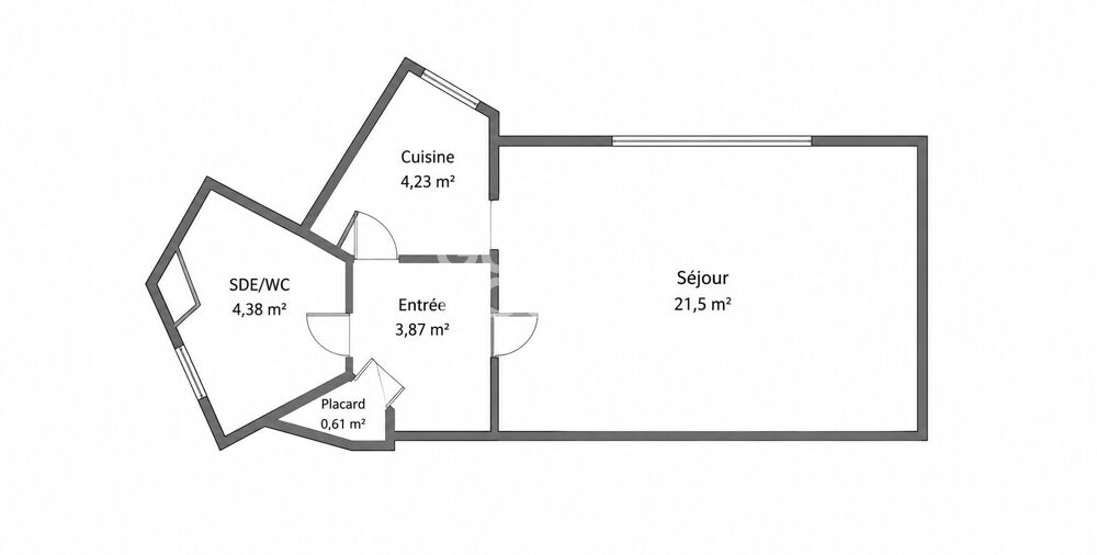Vente Appartement Appartement Chelles STUDIO VENDU LOUE 34.59 m2 Chelles