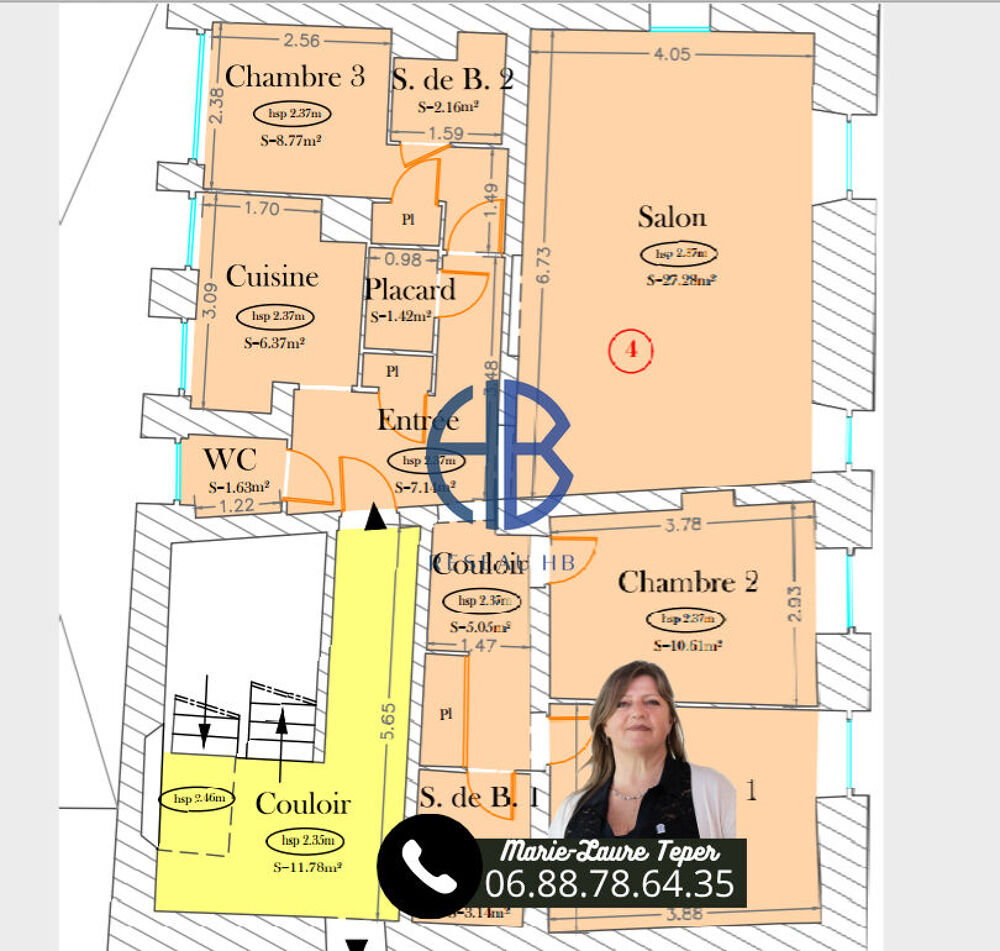 Vente Appartement Investissement avec locataire en place Voiron