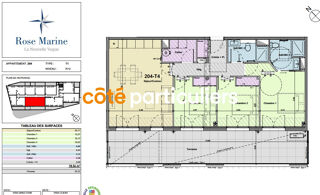  Appartement � vendre 2 pi�ces 59 m�