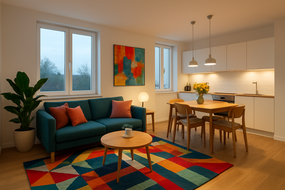 Appartement 2 pièces de 44 m2 (Savigny-le-Temple)