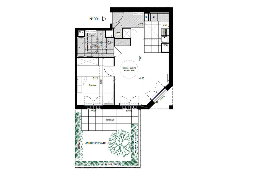 Vente Appartement Appartement 2 pièces de 50.79 m² - Saint-Germain-en-Laye Saint germain en laye