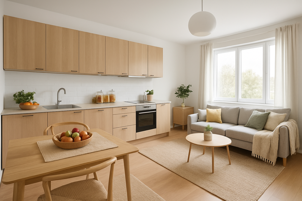 Appartement 3 pièces de 66 m2 (Metz)